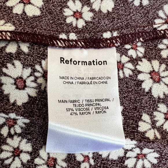 Reformation Tanis Dress in Geena - Picture 8 of 13